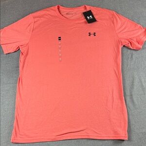 Under Armour Men's Vibrant Coral Tee